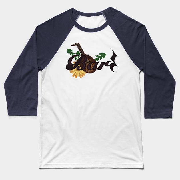 Bard Baseball T-Shirt by Lamepixie